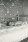 Carole Lee about 1? months in bed