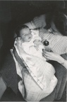 Carole Lee new baby w Jeannett 1940 2