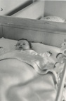 Carole Lee about 3 months in bed sleeping 2