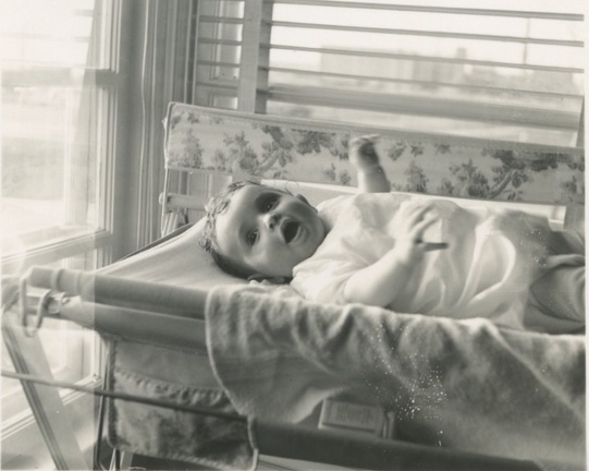 Carole Lee at 3 months on changing table 2
