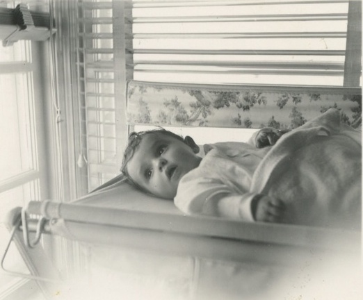 Carole Lee at 3 months on changing table 3