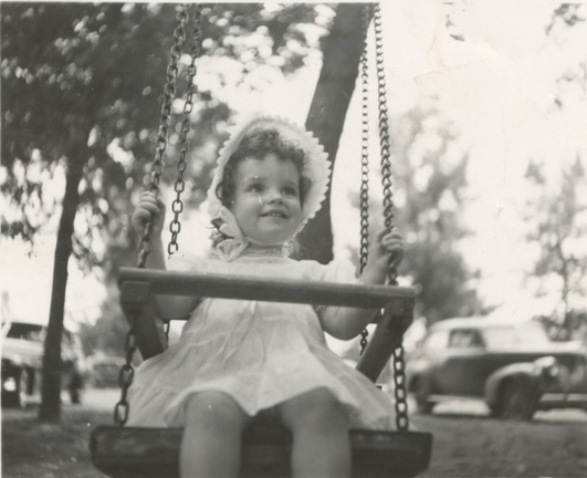 Carole Lee Stanard on swing 1941