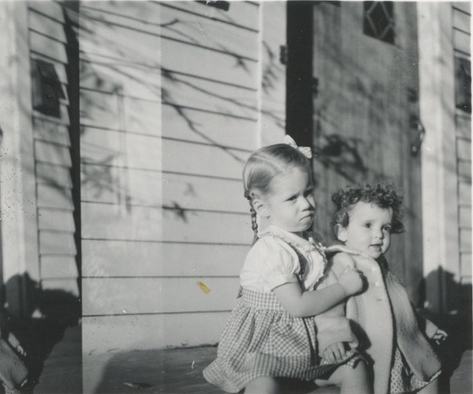 Patty Jo Radden and Carole Stanard 1941