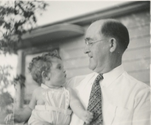 Uriah and Carole Lee looking at each other 1941