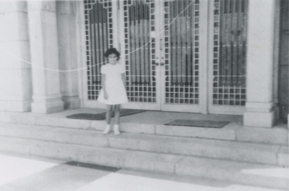 Carole Lee Stanard sealed to her parents in the Cardston Alberta Temple  at 8 years old 1948